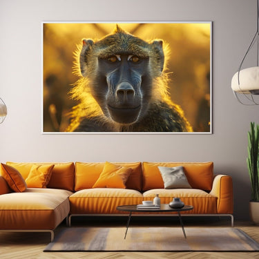 Large Monkey Canvas